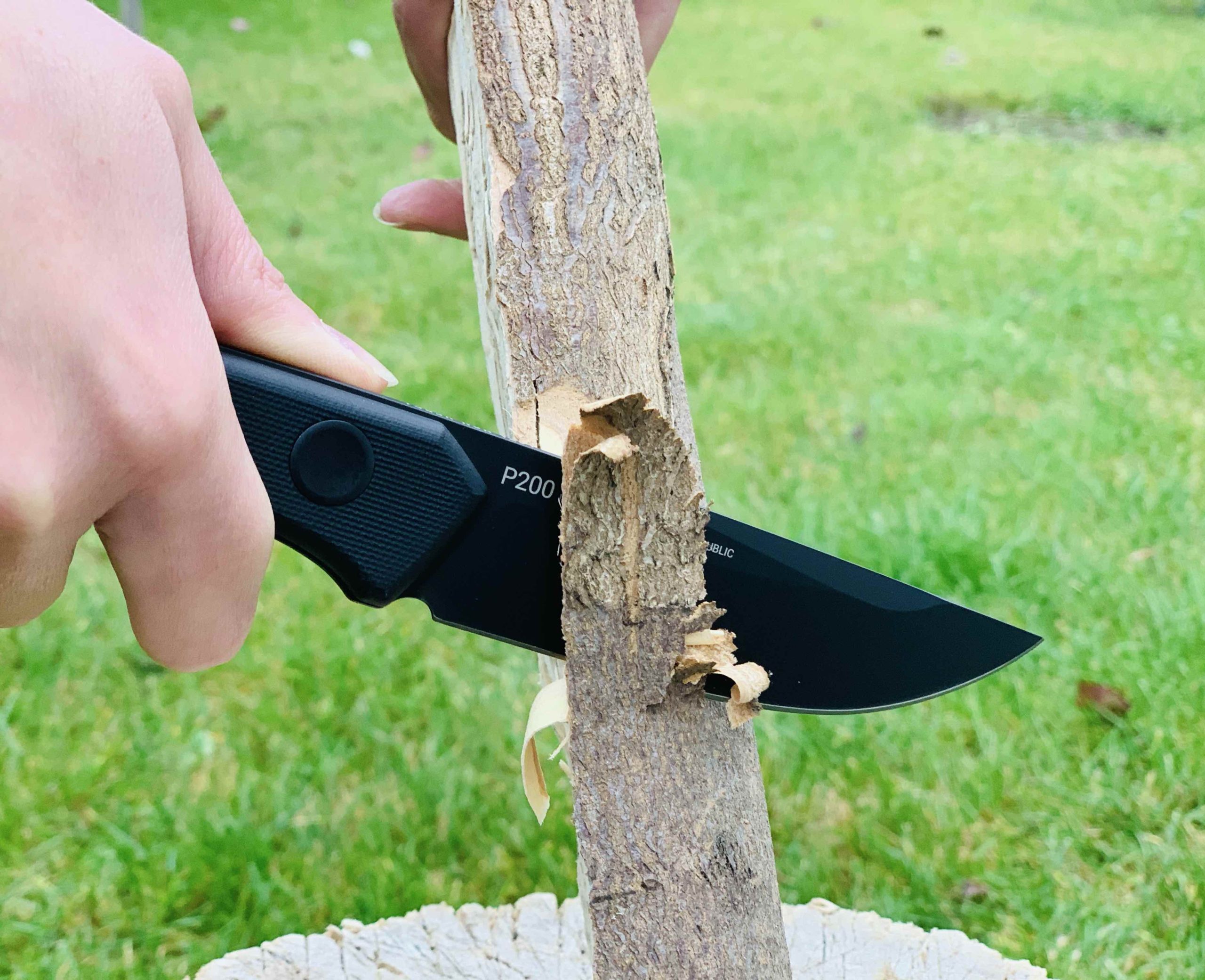 ANV Knives P200 DLC IMG_4350_CUT1 | Knives | Survival, Outdoor, EDC