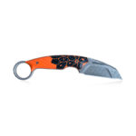 MK-05_Claw Orange&Black Epoxy_04 | Knives | Survival, Outdoor, EDC