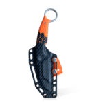 MK-05_Claw Orange&Black Epoxy_06 | Knives | Survival, Outdoor, EDC