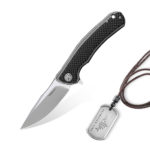 Petrified Fish Warrior PF-949 GA Grey Carbon Fiber 01 B | Knives | Survival, Outdoor, EDC