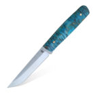 Sliwkowski_Knives_Full Tang Puukko Karelian Blue_01B | Knives | Survival, Outdoor, EDC