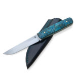 Sliwkowski_Knives_Full Tang Puukko Karelian Blue_05 | Knives | Survival, Outdoor, EDC