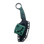 MK Knives & Tools - MK-05 Claw Honeycomb and Dark Green 06 | Knives | Survival, Outdoor, EDC