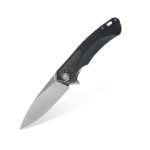 Petrified Fish - Pub PF-838CS Black Carbon Fiber Satin 01 | Knives | Survival, Outdoor, EDC