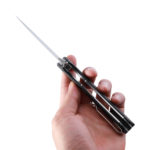 Petrified Fish - Pub PF-838CS Black Carbon Fiber Satin 07 | Knives | Survival, Outdoor, EDC