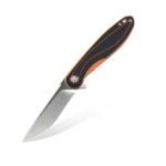 Petrified Fish - Skipper PF-858O Orange Satin-01 | Knives | Survival, Outdoor, EDC