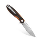 Petrified Fish - Skipper PF-858O Orange Satin-05 | Knives | Survival, Outdoor, EDC