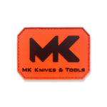 MK Knives & Tools - MK Patch MK-00.0019 Orange v. 01A | Knives | Survival, Outdoor, EDC