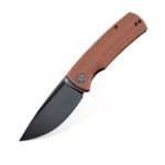 Petrified Fish - Beluga PF-P01 - KMW Brown Micarta-01 | Knives | Survival, Outdoor, EDC