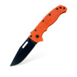 Demko Knives - AD20.5 Clip Point DLC Orange-01 | Knives | Survival, Outdoor, EDC