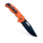 Demko Knives - AD20.5 Clip Point DLC Orange-03 | Knives | Survival, Outdoor, EDC