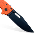 Demko Knives - AD20.5 Clip Point DLC Orange-08 | Knives | Survival, Outdoor, EDC