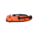 Demko Knives - AD20.5 Shark Foot DLC Orange-05 | Knives | Survival, Outdoor, EDC