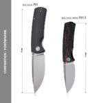 Petrified-Fish-Beluga-MINI-PF-P01X-ODMP-Orange-07 | Knives | Survival, Outdoor, EDC