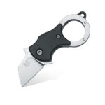 FOX Knives - FX-536 FOX MINI-TA 1.4116 BEAD BLASTED BLACK FRN-01 | Knives | Survival, Outdoor, EDC