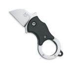 FOX Knives - FX-536 FOX MINI-TA 1.4116 BEAD BLASTED BLACK FRN-03 | Knives | Survival, Outdoor, EDC