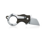 FOX Knives - FX-536 FOX MINI-TA 1.4116 BEAD BLASTED BLACK FRN-04 | Knives | Survival, Outdoor, EDC