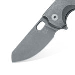FOX Knives - FX-608 TI FOX:VOX BABY CORE M390 STONEWASH TITANIUM-05 | Knives | Survival, Outdoor, EDC