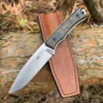 TFK Knives - T11 Elmax CF DM Gold-07 | Knives | Survival, Outdoor, EDC