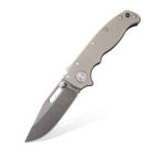 Demko Knives - AD20.5 Smooth Ti 3V Clip Point-01 | Knives | Survival, Outdoor, EDC