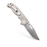 Demko Knives - AD20.5 Smooth Ti 3V Clip Point-03 | Knives | Survival, Outdoor, EDC