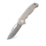 Demko Knives - AD20.5 Textured Ti 3V Clip Point-01 | Knives | Survival, Outdoor, EDC