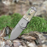 FINCH Knife Co - Bufalo Thoot Mother of Pearl-08 | Knives | Survival, Outdoor, EDC