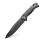 LionSTEEL - T6B CVB Black Canvas & Kydex-01 | Knives | Survival, Outdoor, EDC