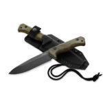 LionSTEEL - T6B CVG Green Canvas & Kydex-04 | Knives | Survival, Outdoor, EDC