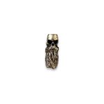 Paweł Pilnik Pilecki Bearded Skull Brass Bead 01 | Knives | Survival, Outdoor, EDC