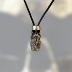 Paweł Pilnik Pilecki Bearded Skull Brass Bead 02 | Knives | Survival, Outdoor, EDC