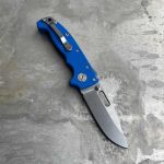 Demko Knives - MGAD20S Clip Point 20CV Blue 1 G10 02 | Knives | Survival, Outdoor, EDC