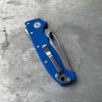 Demko Knives - MGAD20S Clip Point 20CV Blue 1 G10 03 | Knives | Survival, Outdoor, EDC