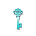 Chaves Knives Key Chain - Full Ti Green Anodized 01 | Knives | Survival, Outdoor, EDC