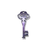 Chaves Knives Key Chain - Full Ti Purple Anodized 01 | Knives | Survival, Outdoor, EDC