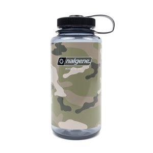 Nalgene 32 oz WM Gray w-Black Camo 682023-0014 01 | Knives | Survival, Outdoor, EDC