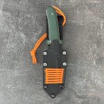 MK Knives Tools - Scout MK-020046 FTB Elmax Green-Orange 07 | Knives | Survival, Outdoor, EDC