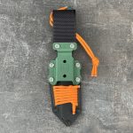 MK Knives Tools - Scout MK-020046 FTB Elmax Green-Orange 08 | Knives | Survival, Outdoor, EDC